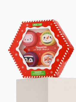 Бальзамы для губ, набор 4 шт. × 3 г, URAL LAB