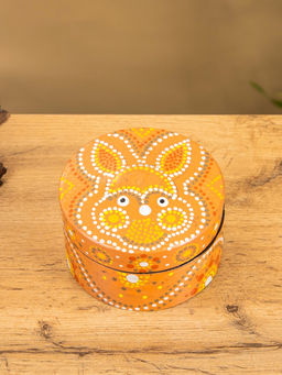 Шкатулка «Кролик», 12×12×7 см, дерево