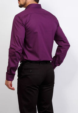 Сорочка мужская длинный рукав GREG 740/139/LID/Z  фото 3