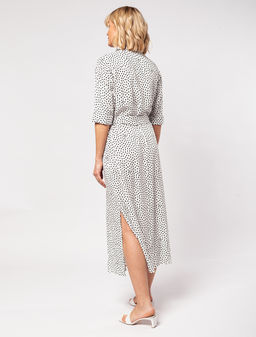 VILATTE / Платье-рубашка из премиальной вискозы  фото 4