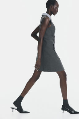 Vestido evas? con cuello embellecido - H&m фото 3