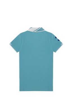 U. S. Polo Assn Бирюзовая футболка-поло для мальчика - U.s. polo assn фото 2