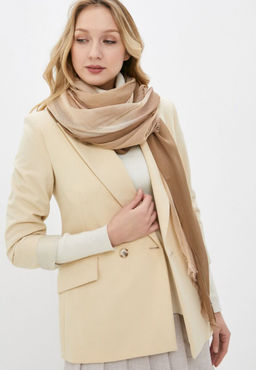 Палантин из модала и шелка - Модные истории фото 3