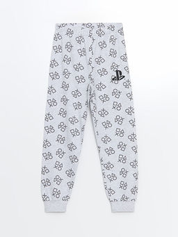 Bisiklet Yaka PlayStation Bask?l? Erkek ?ocuk Pijama Tak?m? - Waikiki фото 3