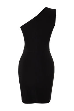 Siyah Yaka Detayl? Orme K?sa S?k Abiye Elbise TPRSS24EL00216 - Trendyolmilla фото 8