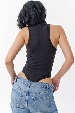 Боди трикотажное серо-голубое - Fly фото 29