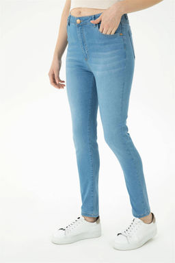 Женские голубые джинсовые брюки - U.s. polo assn фото 2