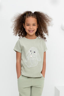 КР 302268/шалфей к439 фуфайка для дев