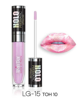 Alvin Dor LG-15 Блеск для губ Holo Prismatic тон 10