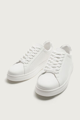 ZAPATILLA VOLUMEN MONOCOLOR / Blanco - Zara фото 5