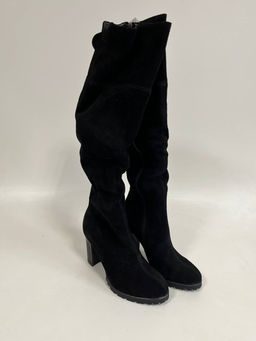 Сапоги 905.8030 bl Черный замша R