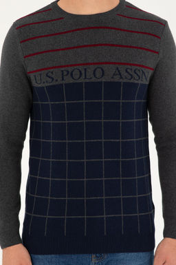 Мужской темно-синий свитер Неожиданная скидка в корзине - U.s. polo assn фото 13