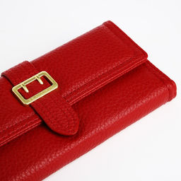 Кошелёк на кнопке, цвет красный - Simaland фото 3