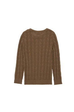 Базовый свитер цвета хаки для мальчика Неожиданная скидка в корзине - U.s. polo assn фото 2