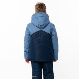 RODOS Утеплённый костюм для мальчика зима М-228д Синий/Васильковый  фото 92