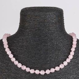 Бусы Розовый кварц (Бразилия)