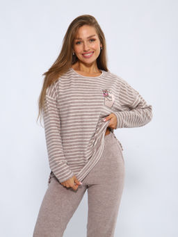 Пижама женская 5-304б (капучино)