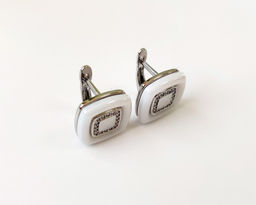 Серьги с керамикой