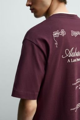 SLOGAN PRINT T-SHIRT - Zara фото 14