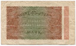20000 марок 1923 года Германия
