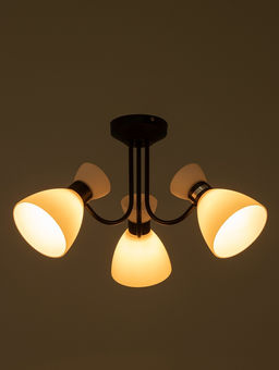 Люстра 20135/3BK, 3х60Вт, E27, 54х54х32 см