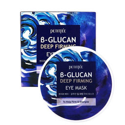 B-Glucan Deep Firming Eye Mask - Супер укрепляющие патчи для глаз с бета-глюканом, 60шт
