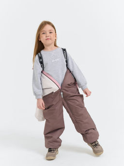 Комбинезон демисезонный Колор блок Мокко - Bungly фото 7