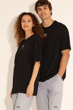 Мужская черная футболка - U.s. polo assn фото 16