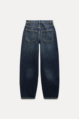 TRF BALLOON MID-RISE JEANS - Zara фото 8