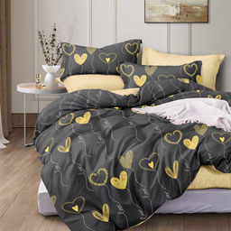 КПБ Поплин Эксклюзив (молния) - Воздушная любовь 2 сп. (нав.70х70)