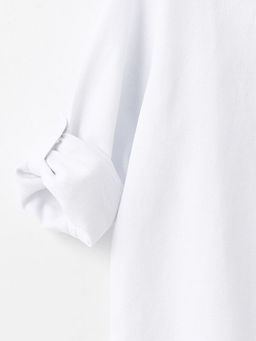 Uzun Kollu Dokulu Erkek ?ocuk G?mlek