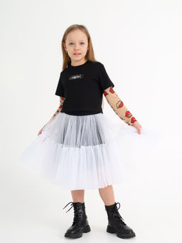 Юбка фатиновая, белая - Inzibe фото 27