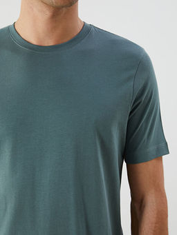 Bisiklet Yaka Penye Erkek Ti??rt