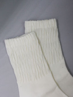 Носки р.35-40 Волны Белый - Krumpy фото 2