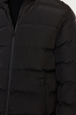 TRENDYOL MAN Siyah Regular Fit Ruzgara ve Suya Dayan?kl? Sisme Mont TMNAW23MO00096 - Trendyolmilla фото 12