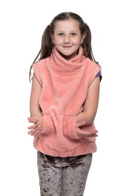 Жилет детский FUR цвет Ваниль УНИСЕКС - Woollamb фото 20