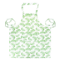 Астурия, белый Фартук Классический 73х84см, с карманом, на завязках, хлопок Премиум 186г/м2, Домашняя мода (Россия)  фото 3