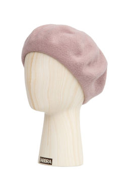 Берет жен. шерсть LB-N88701 dirty pink