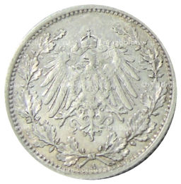 1/2 марки 1905 года A Германия