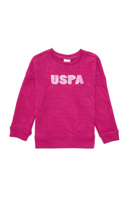 Толстовка для девочки цвета фуксии Неожиданная скидка в корзине