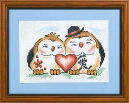 Набор для вышивания PANNA I-0590 Любовь в доме 16 х 11 см