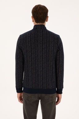 Erkek Regular Fit Bisiklet Yaka Lacivert Sweatshirt - U.s. polo assn фото 5