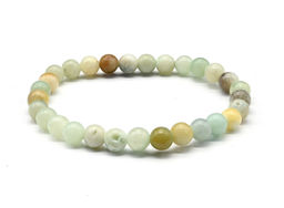 Браслет из амазонита шарик 6мм
