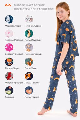 Пижама для девочки Happy Fox  фото 6
