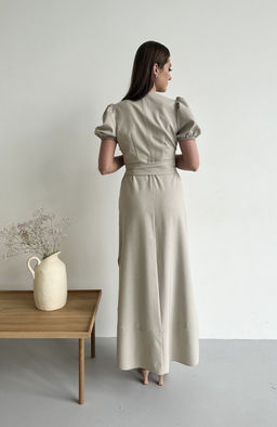 Платье AURA 3213-164 серый