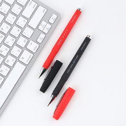 Ручка гелевая Мысли шире 2 шт, чёрная паста - Artfox фото 4