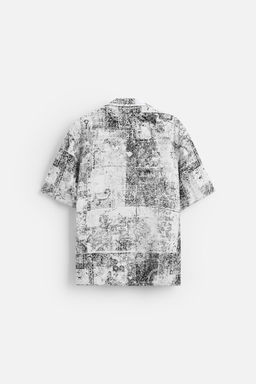 ABSTRACT PRINT SHIRT - Zara фото 7