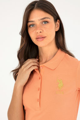 Женская базовая футболка Salmon - U.s. polo assn фото 2