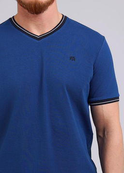 CLE Футболка муж. 542319/05зл_п синий - Clever wear фото 2