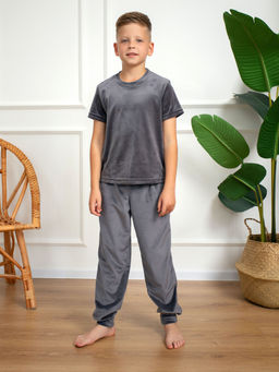 Костюм для мальчика Котик Графит М-03КД MODAMICA